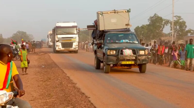 Le Convoi de la Tapoa est de Retour : Fada Accueille ses Héros avec Allégresse